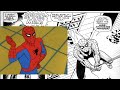 Comparing Spider-Man 1967 episode&#39;s dialogue with the comic