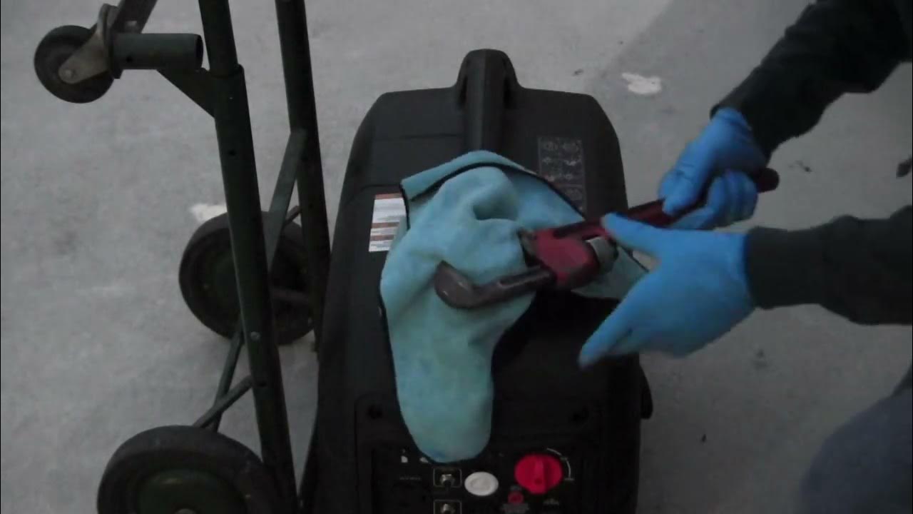 Craftsman 3000i Inverter Generator Gas Cap Issue YouTube