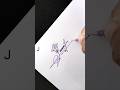 J Letter Creative Autograph Design | Stylish J Signature