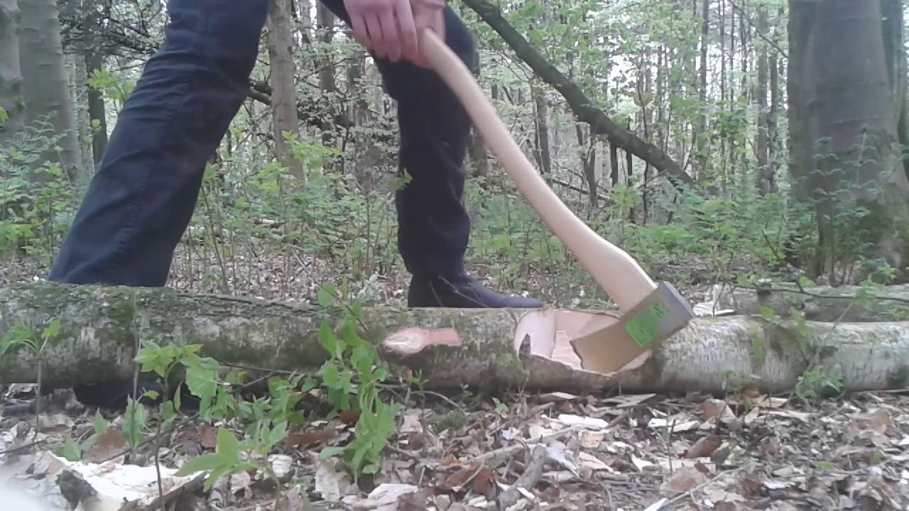 Axe testing, Council tool, Gransfors Bruk, Billnas 12, Rinaldi, Ochsenkopf YouTube