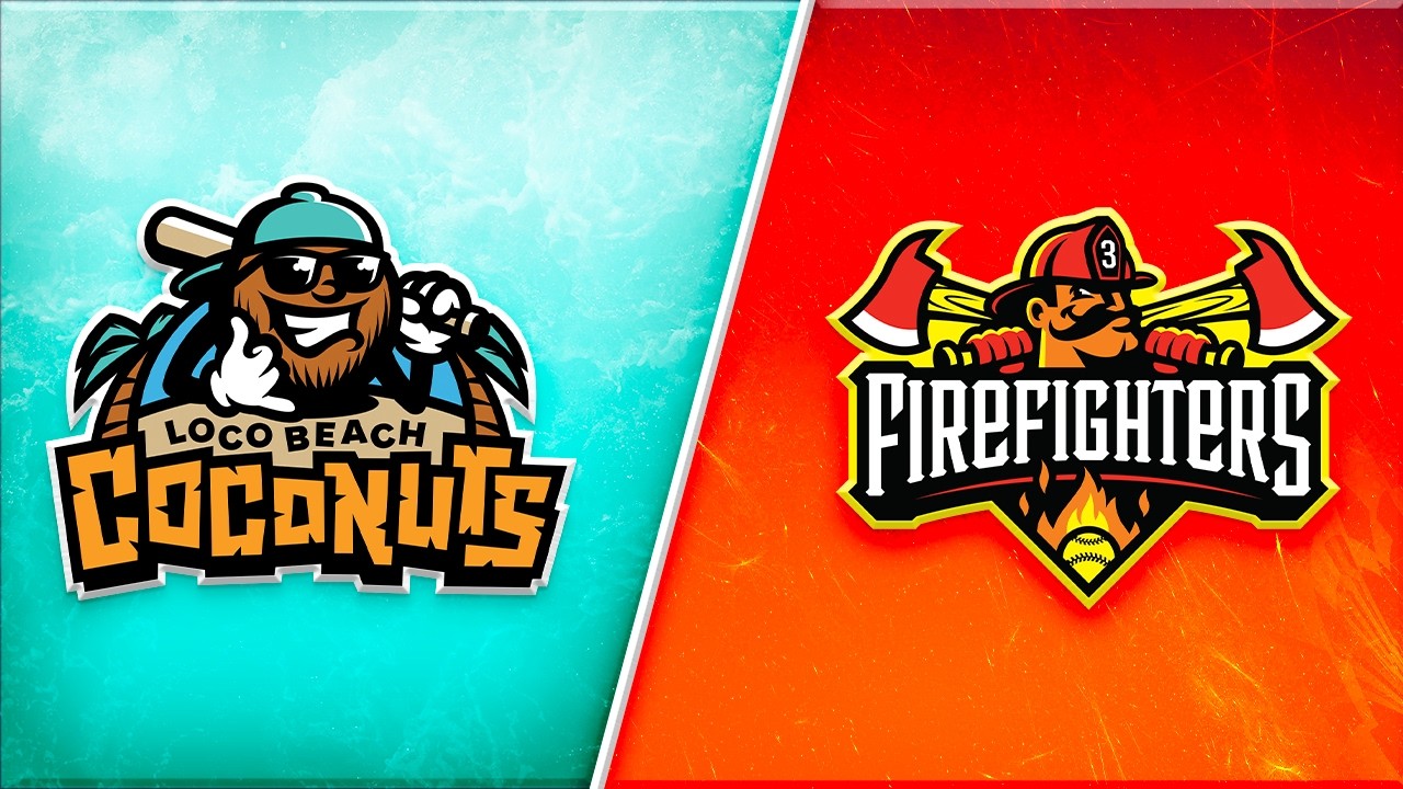 The Loco Beach Coconuts vs The Firefighters in Wichita, KS (Game 1