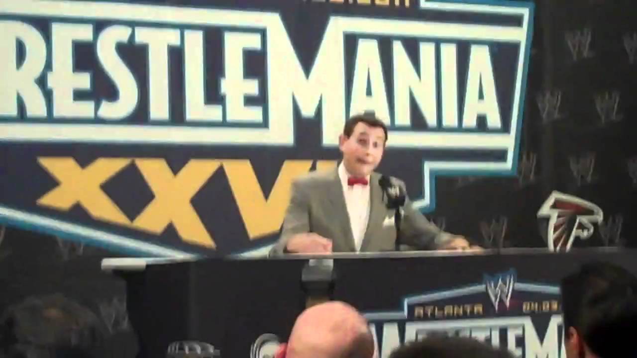 pee wee speech Pee wee speech