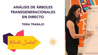 Análisis de Árboles Transgeneracionales en directo - TEMA: TRABAJO - Marta Salvat #martasalvat