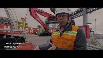 Mantsinen Material Handlers - Delivery to Uruquay