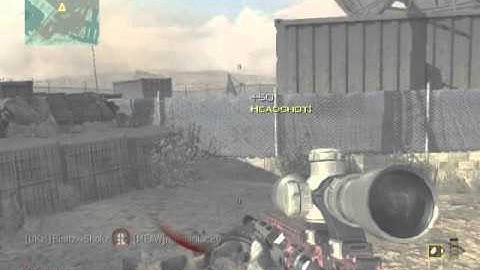 No Scope Headshot On Dome - Call of Duty Modern Warfare 3