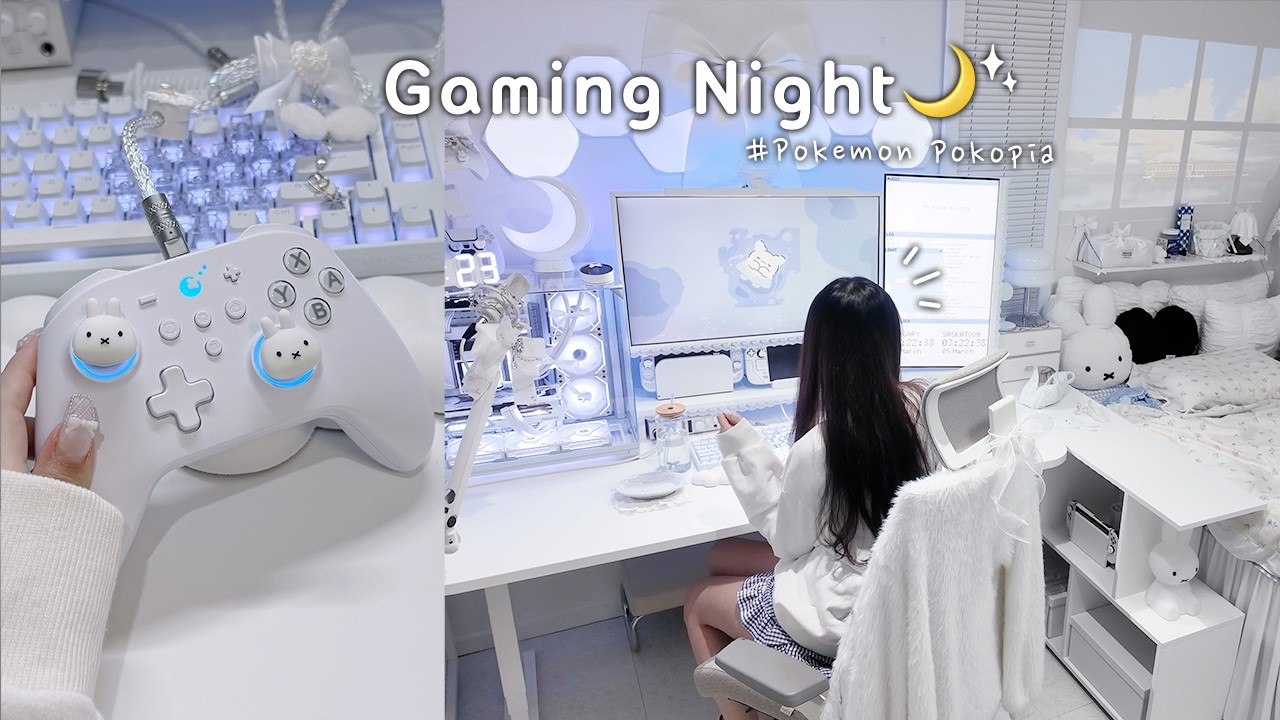 Game Vlog🎮| After Work🕑Late Night Cozy Gaming🌙 | Pokémon Pokopia play🌱