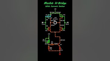 MOSFET H-Bridge With Current Limiting Control