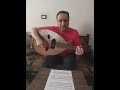 عزف مع صولفيج غنائي اغنية البلبل ناغى ع غصن الفل حجاز ره للمطرب صباح فخري 