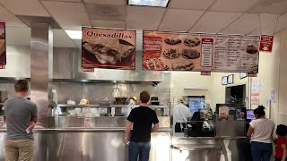 Inside View Of King Taco Restaurant In Los Angeles~