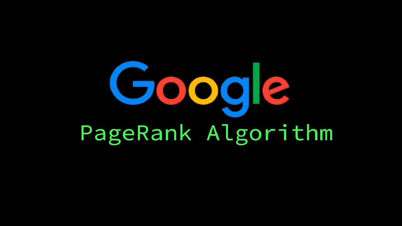 Importance of Google PageRank Algorithm - YouTube