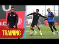 Raphael Varane trains at Carrington for the first time | Manchester United
