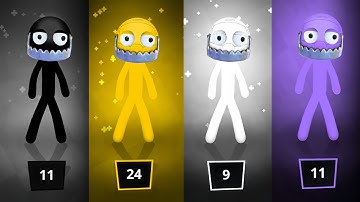 Stickman Party - Tournament Mode 123 4 Player Random - MiniGames Gameplay Part 263