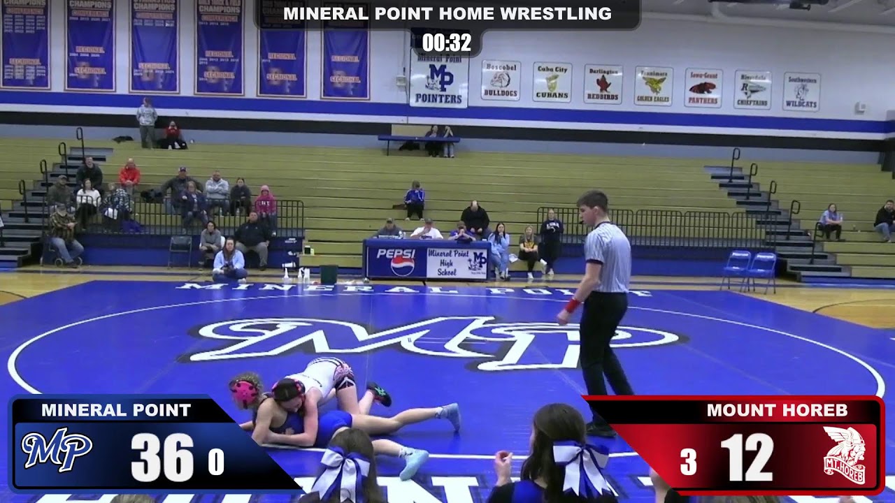 Mineral Point High School Girls Wrestling Triangular