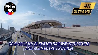 Blumentritt Station Update PNR - #NSCR North-South Commuter Railway Project