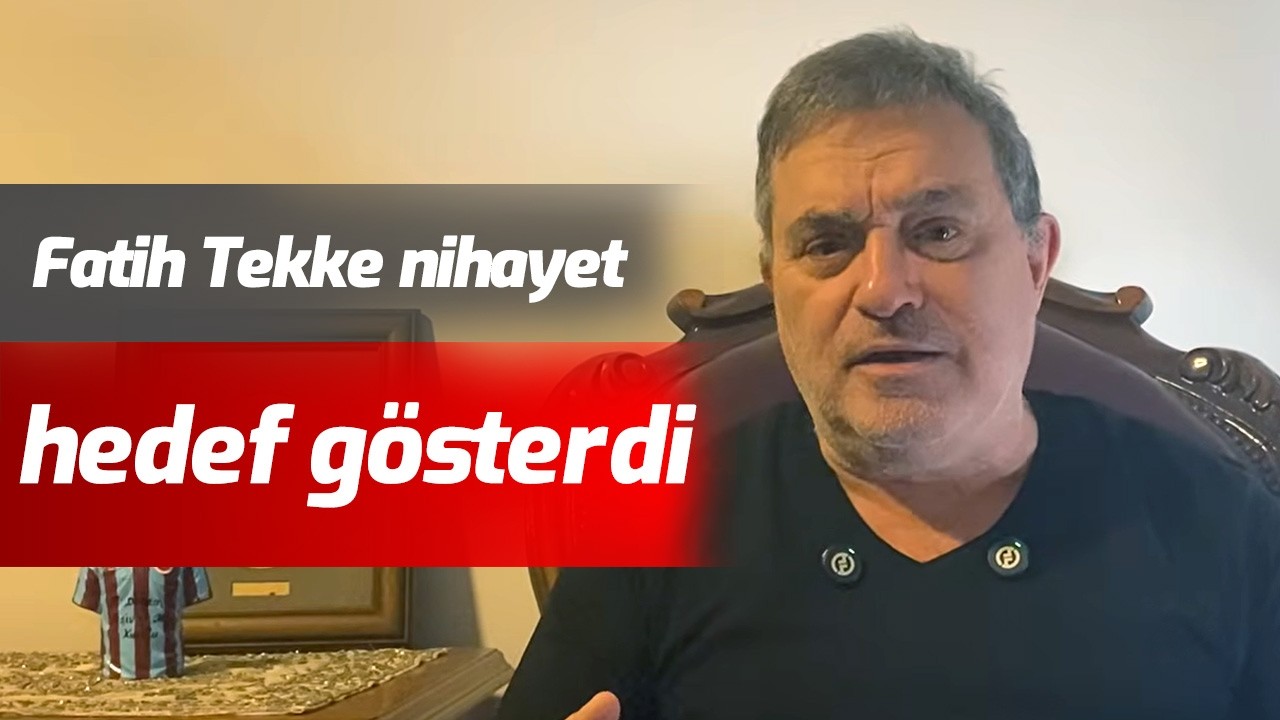 Fatih Tekke nihayet hedef gösterdi - Trabzonspor mütevazi takım değil, kaliteli takım