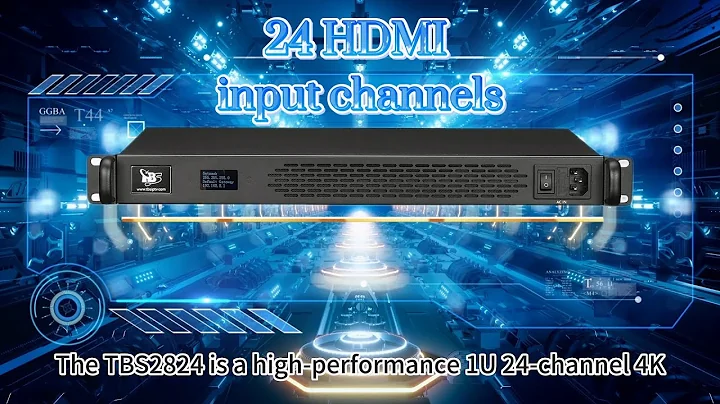 24-Channel 4K HDMI Video Encoder - TBS2824 (H.265/H.264) | Ultimate Streaming Solution