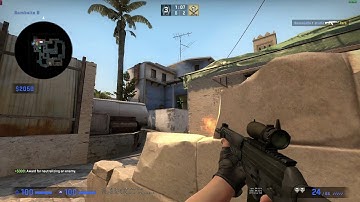 CS:GO - Mirage Ace (1v3)