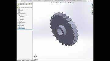 Ratchet Wheel - With SolidWorks 2021