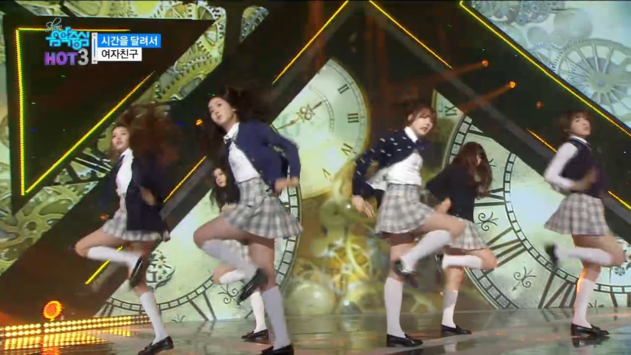 【TVPP】 GFRIEND –  Rough, 여자친구 – 시간을 달려서 @Show Music Core Live