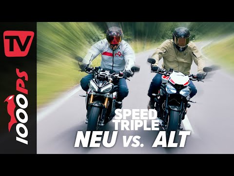 Klare Angelegenheit? Neue Triumph Speed Triple 2021 vs 2020