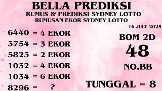 PREDIKSI SDY | PREDIKSI SDY SIANG INI | PREDIKSI SDY 16 JULY 2025 | BOCORAN SDY SIANG INI
