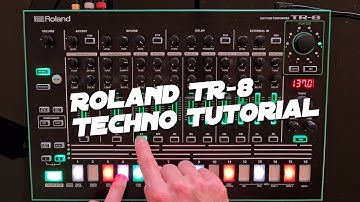 TR-8 Techno Tutorial