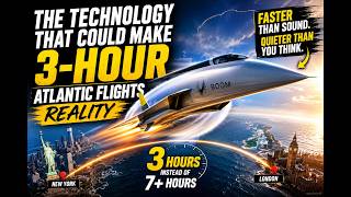 THE TECHNOLOGY THAT COULD MAKE 3-HOUR ATLANTIC FLIGHTS REALITY
