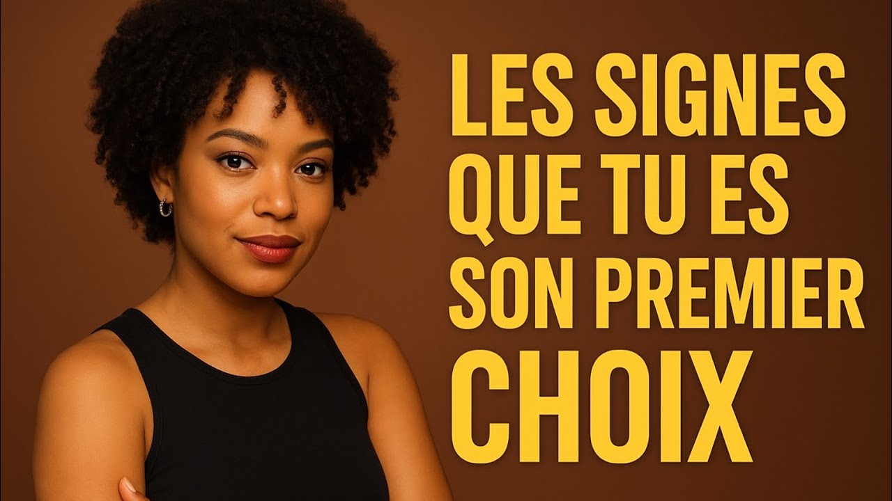 5 SIGNES QUI MONTRENT QU'UNE FEMME TA VRAIMENT CHOISIT