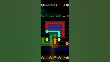 Flow Free - Intro - Classic - 7x7 Medium - Level 29