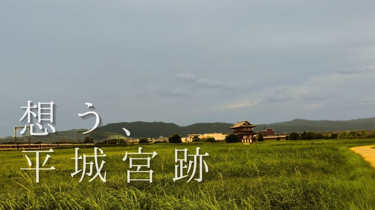 【「ただいま」を探す一人旅】夏ツバメにつつまれる旅【note紀行風景詩】平城宮跡｜夕暮れとツバメのねぐら入り《奈良》