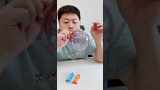 Magical Balloon Tube 🎈 Fill the Air And Make Your Own Balloon! 🤩 #craft #shorts #funny #toys