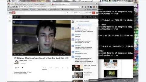Skillshare Office Hours Teach Yourself to Code: One Month Rails 12/13