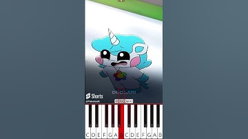 Catnap & Craftycorn’s Snowman (@DDDDani1) Poppy Playtime Chapter 3 - Octave Piano Tutorial