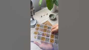 ASMR - bracelet making⭐️ tigre dot bracelet + new toggle clasp