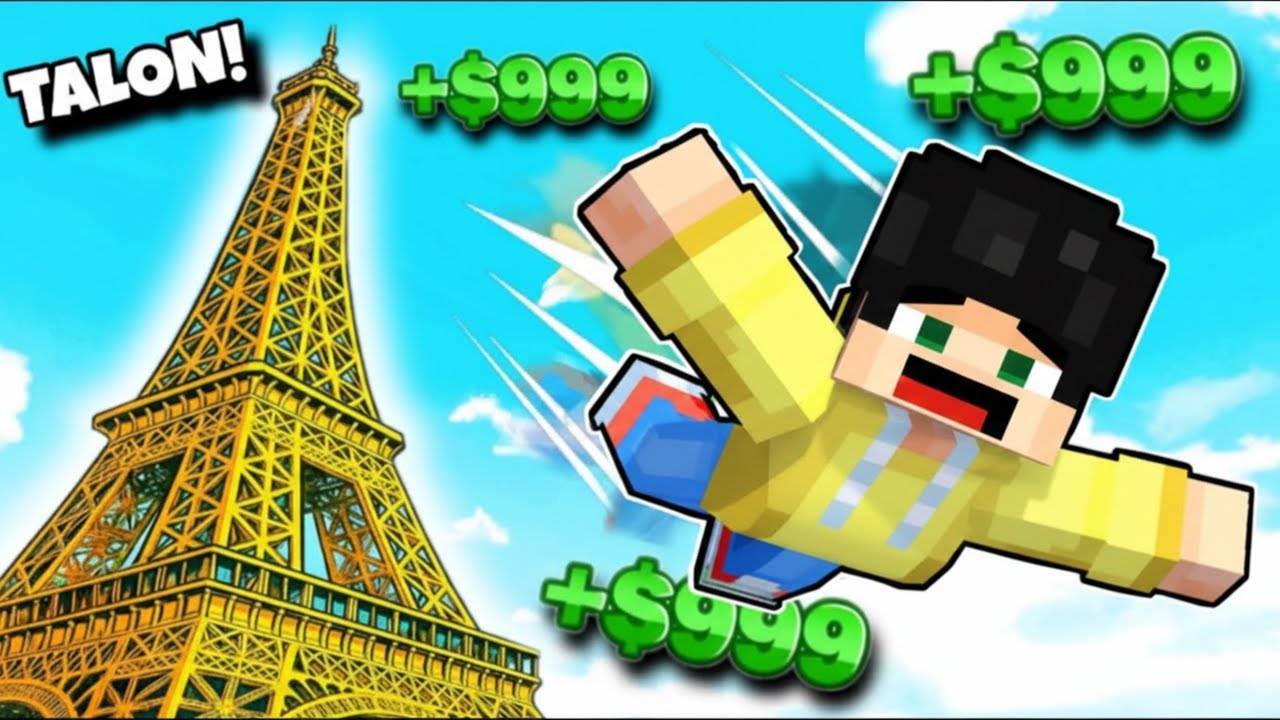 Making TRILLIONS In Roblox Climb And Jump Tower