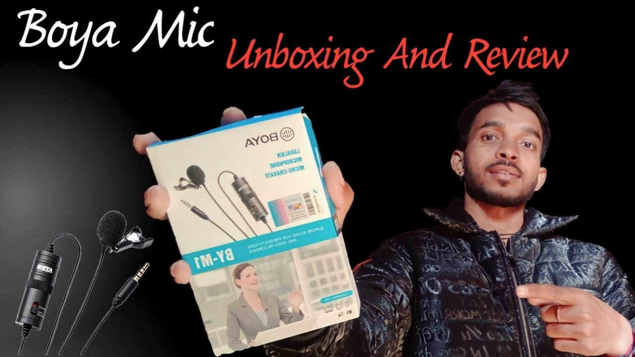 Best Mic For Youtube Videos!!Boya by m1 Mic unboxing and review 2023🔥🔥 YouTube