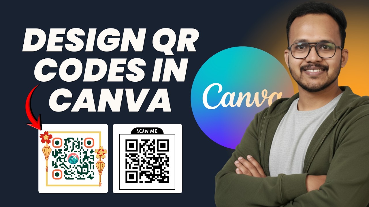 Generate QR Code Instantly For Free With Canva 🤯 - YouTube