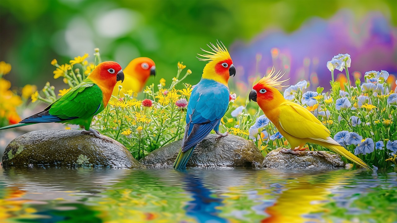 Calm Piano with Birds Singing 🕊️ Relaxing Nature Sounds for Inner Balance & Focus