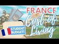 Cost of Living in France for International Students per Month