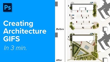 How to Create GIFS for Architecture Illustrations in Photoshop