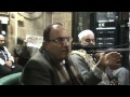 الدكتوراحمد نعينع ونادرة الدخان والجاثية قران جمعة من مسجد مولانا الامام الحسين  بالقاهرة2013