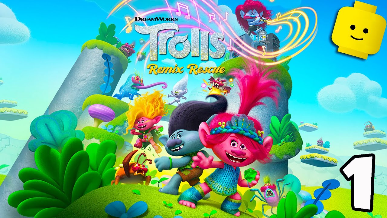 Спасение троллей из ремикса. Часть 1: Pop Village | Геймплей DreamWorks для ПК