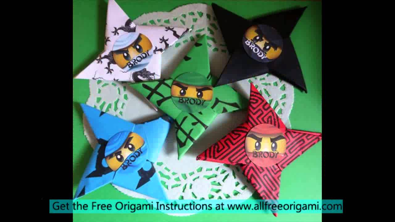 origami ninja star jeremy shafer YouTube