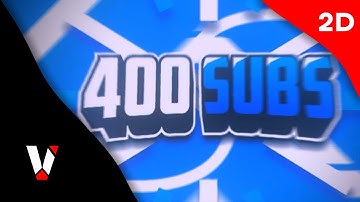 [ PZP ] 400 SUBS INTRO TEMPLATE | VETERFX ( FREE INTRO ON DESC )