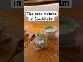 Do you love matcha? #matcha #sweden #stockholm #wheretoeat #lifeinsweden #matchalover