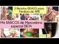 COMPRA en MERCADONA de BASICOS para Comer SANO/ Es CARO Mercadona?/ 3 Recetas GENIALES Ultenic K10