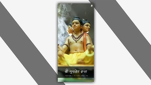 Shree guru Dev Datta 4K Fullscreen Whatsapp Status 2022|Gurudev datt Status|datta status|#गुरुवार