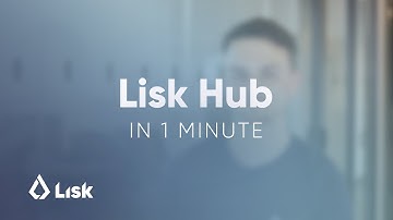 Lisk Hub (Desktop Wallet) in 1 minute