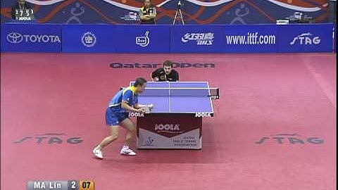 Qatar Open: Timo Boll-Ma Lin