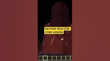 Meet The New Nether Reactor Core In This MCPE Addon!
